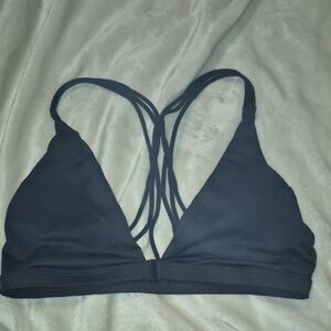 Women's Black Strappy Bralette